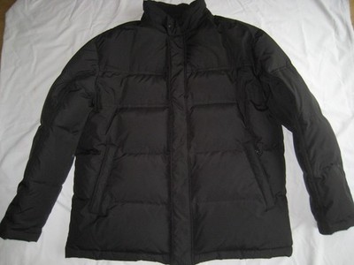 Marks & Spencer Blue Harbour Luxury Daunenjacke Herren XXL schwarz Parka