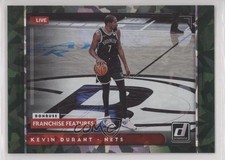 2021-22 Panini Donruss Franchise Features Holo Green Ice Kevin Durant #28 3y0
