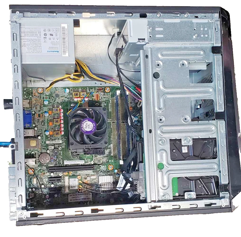 Lenovo H55-50 minitower PC, AMD A10-7800, 12MB RAM, 2TB HD DVD, clean Windows 10 - Image 3 of 4