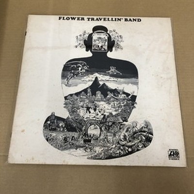 FLOWER TRAVELLIN’BAND SATORI P-8056A Flower Travellin' Band Satori Atlantic P-8056A Japan VINYL
