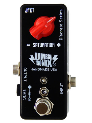 Umbra Tronix JFET Analog Saturator Guitar Pedal (OD / Dirty Boost) Handmade USA.