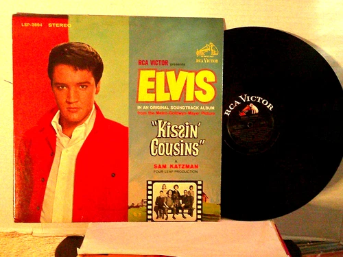 Elvis Presley,RCA LSP-2894,"Kissin' Cousins"US,LP,st,1964 movie soundtrack,Mint-