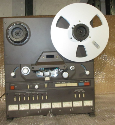 Tascam 38 1/2'' Reel to Reel 15ips 8 Track Recorder