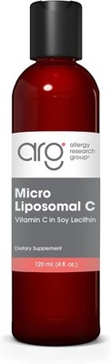 Allergy Research Group Micro Liposomal C 1000mg Supplement-Liquid Vitamin C,Sunf