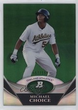 2011 Bowman Platinum Prospects Green 557/599 Michael Choice #BPP43 0u9w