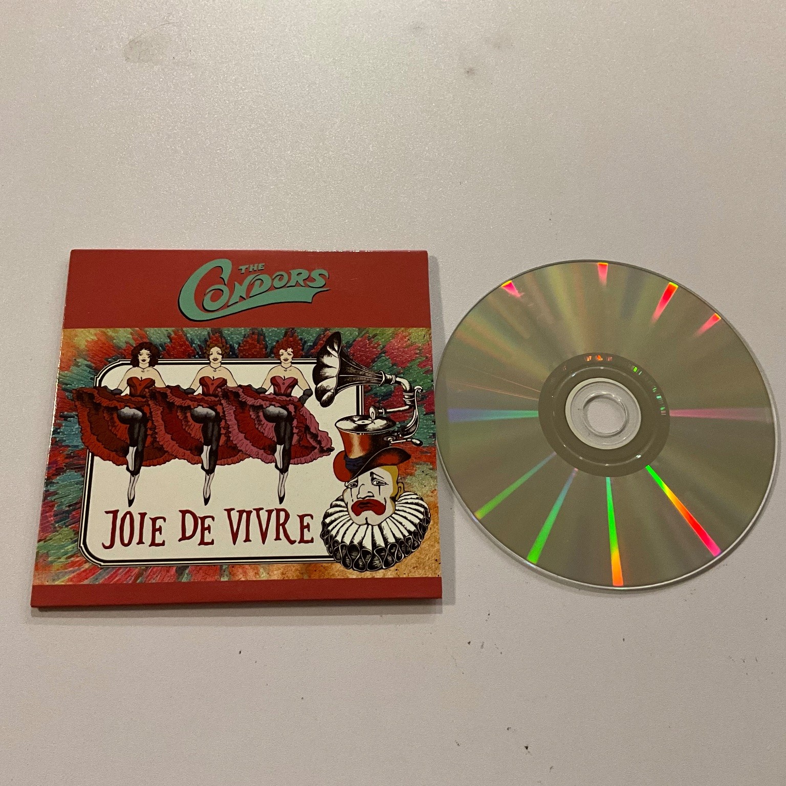 The Condors - Joie De Vivre CD Big Stir Records 2007 Rock