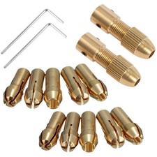 Small Electric Drill Chuck Collet Micro Twist Drill Chuck Set Motorwell...