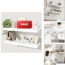 Axeman 32Inch Floating Shelves Wall, 2 Pack Shelves Bedroom, Bathroom, Kitchen