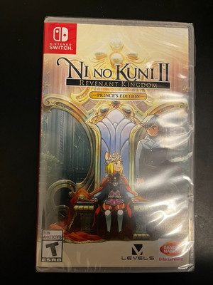 Ni No Kuni 2 : Revenant Kingdom Prince's Edition (Switch, 2021 - Level 5) Sealed