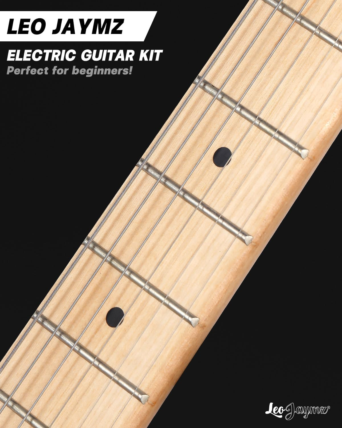 39 Inch Full Size Electric Guitar Kit Electric Guitar Beginner Kits - Portable A