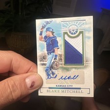 2024 Panini Boys of Summer-Blake Mitchell Auto /25 Silver #PMS-BM KC Royals