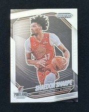 2024-25 Panini Prizm Black - Shaedon Sharpe #47 Trail Blazers