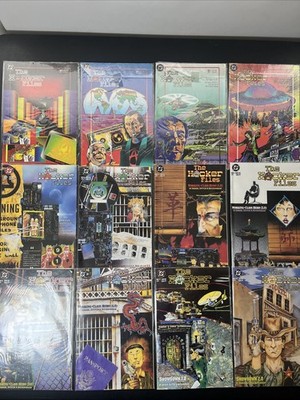 The Hacker Files 1-12 Complete Set Run Lot 1992 #s 1 2 3 4 5 6 7 8 9 10 11 12