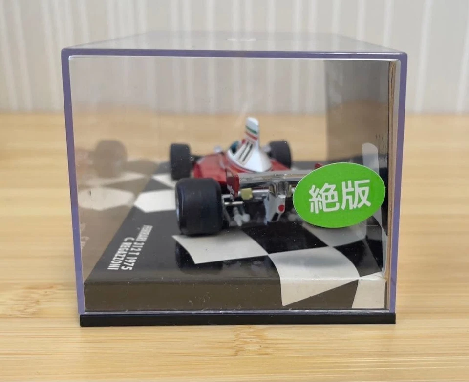 MINICHAMPS 1/43 Ferrari 312T 1975 C. Regazzoni F1 modellino auto da collezione - Immagine 3 di 4