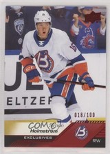 2022-23 Upper Deck AHL Exclusives 18/100 Simon Holmstrom #80 au7
