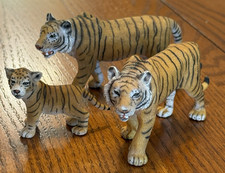 Schleich Orange Bengal TIGER Family Wildlife Series Figure 73527 Germany AM lime