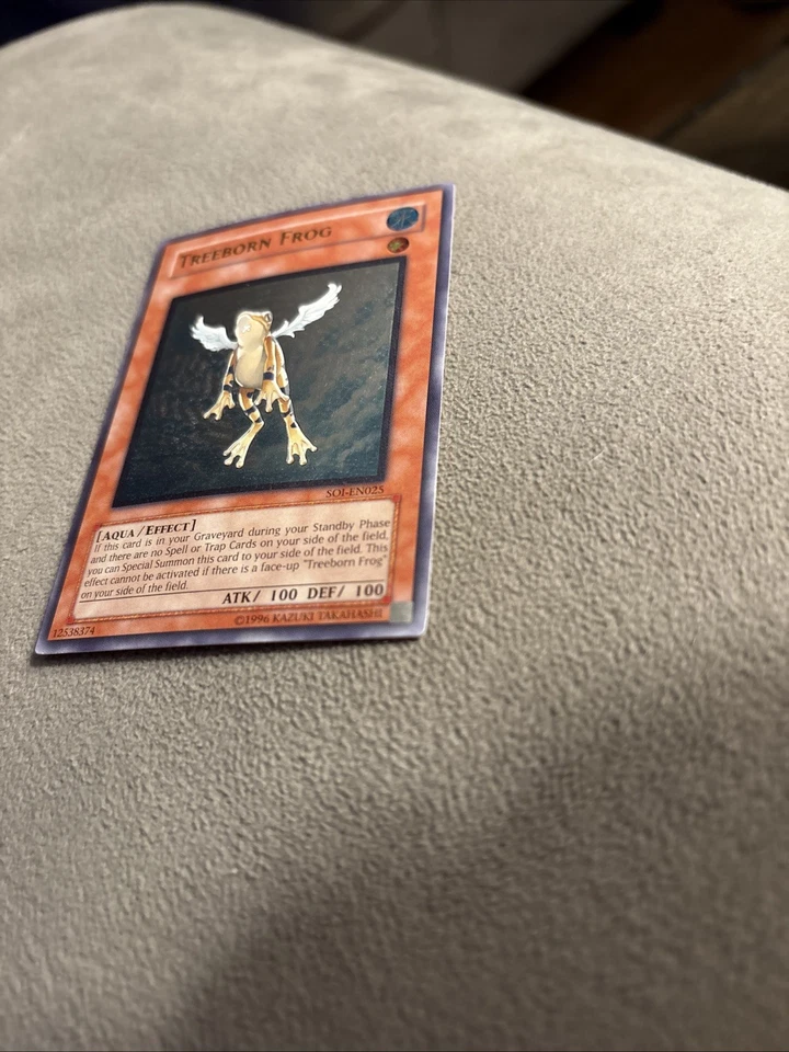 Treeborn Frog SOI-EN025 Shadow of Infinity Unlimited Edition Rare, LP/NM - Image 3 of 4