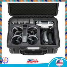 Waterproof Hard Case for DJI Avata 2 Fly More Combo Goggles RC Batte Only Case 