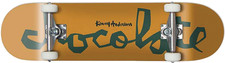Chocolate Kenny Anderson OG Chunk Yellow 7.5 Complete Skateboard