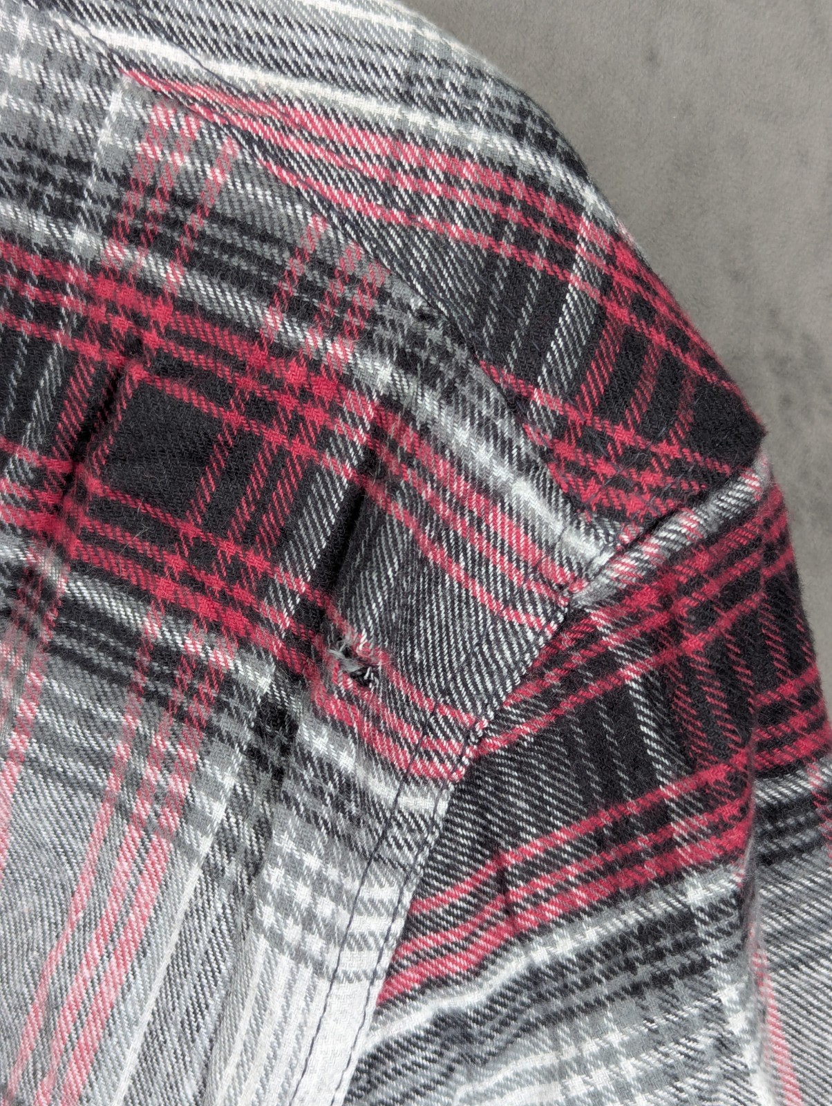 Berkley Jensen Lumberjack Shirt Jacket Size 2XL Quilt Lined Hoodie Flannel Plaid image 3