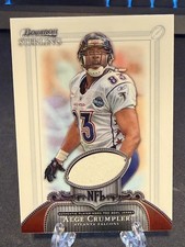 2006 Alge Crumpler Bowman Sterling Player Worn Relics #BS-AC Falcons