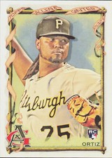 2023 Topps Allen & Ginter Luis Ortiz #145 RC Rookie Card Pittsburgh Pirates MLB. rookie card picture