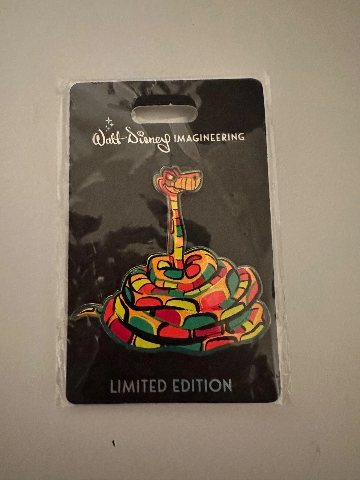 Disney WDI Cast Exclusive Color Splash Jungle Book Kaa Snake LE 250 Pin