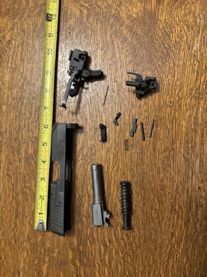 OEM TAURUS G2S 9mm CALIBER BLACK SLIDE BARREL LOWER PARTS TRIGGER EJECTOR #8145