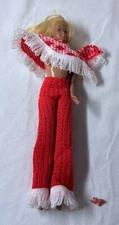 1966 Mattel TWIST N TURN BARBIE ~ missing an arm+shoe ~ knees bend, don't click