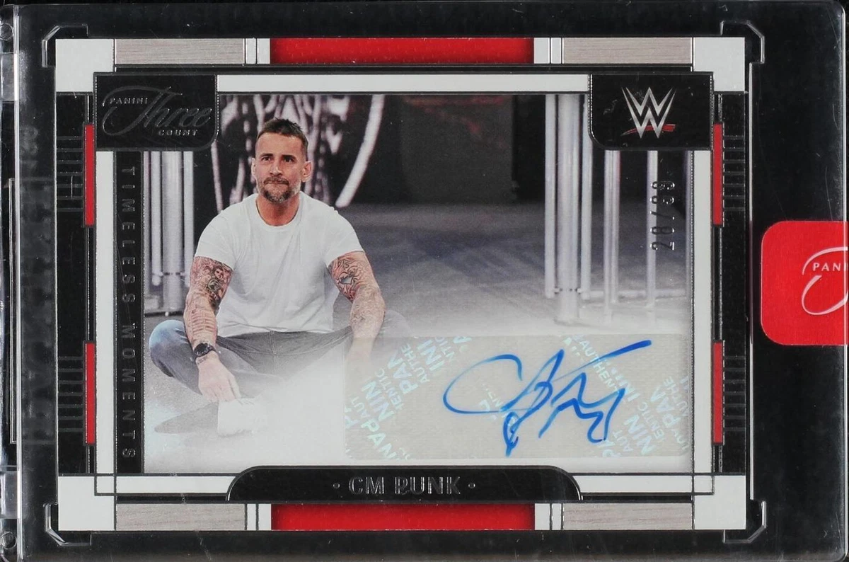 CM Punk Cards and Autographed Memorabilia Guide WWE CM Punk パンク 