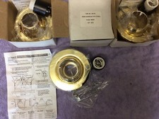 3 X R50 Mosiądz Gałka oczna Downlight Nowy + kompletny z instrukcją Jeszcze w pudełku