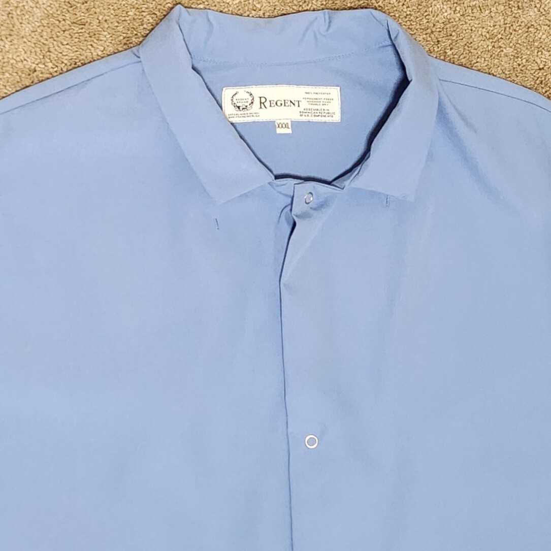 Regent Lab Coat Unisex blue size XXXL New without tags with snaps and cuffs