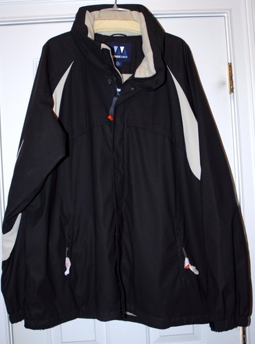 New Men's Weather Tamer Winter Coat Jacket Black White Vintage 2xl Snow - Picture 1 of 3