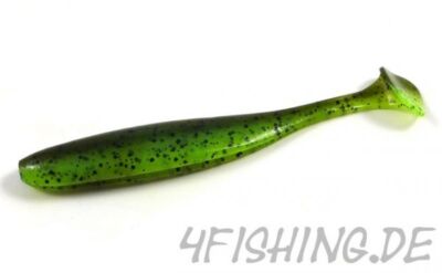 KEITECH Easy Shiner GREEN PUMPKIN / CHARTREUSE in 4'' - TOP!!!