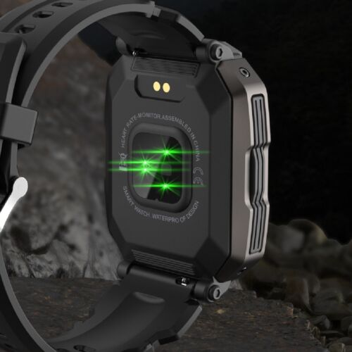 5ATM Military Smart Watch Outdoor Bluetooth Tactical Wristwatch Fitness Tracker - Picture 8 of 24