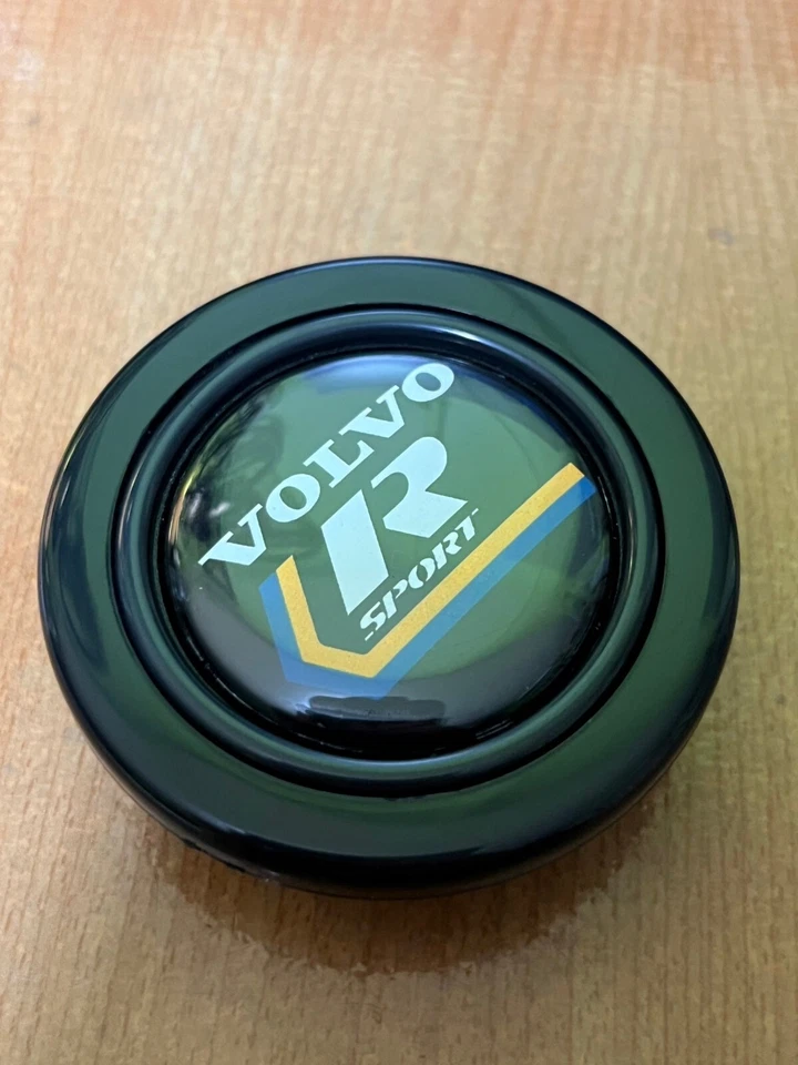 Botón de bocina VOLVO R SPORT LOGO para volante SPARCO OMP MOMO NARDI Foto 3 de 4