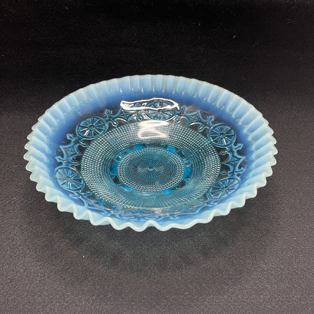 ジェファーソングラス キャンディー ボウル ヴィンテージ USA