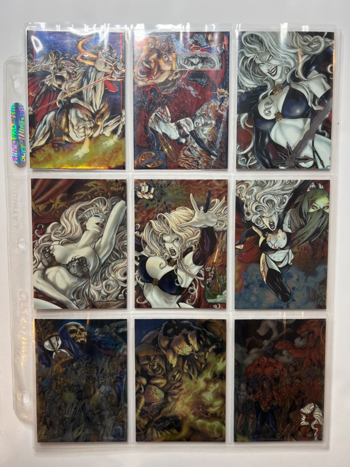 Lady Death Chaos Comics Night Gallery 1999 Metal Tex Trading cards- YOU PICK - Picture 3 of 134