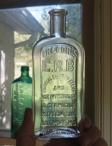 TREGOR'S E.R.B DANDRUFF RELIEF & HAIR INVIGORATOR WASHINGTON DC (SMALL SIZE)