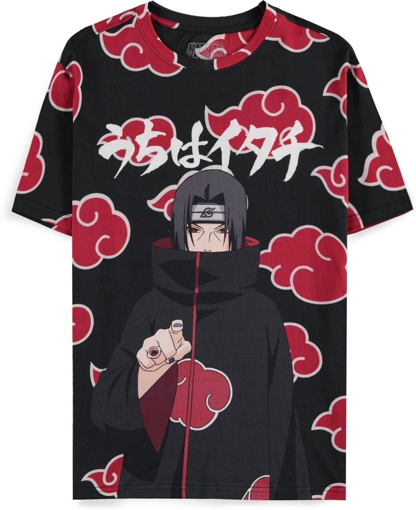 Naruto Shippuden - Облака Итачи - Мужская футболка свободного кроя с цифровым принтом Mult 7490₽