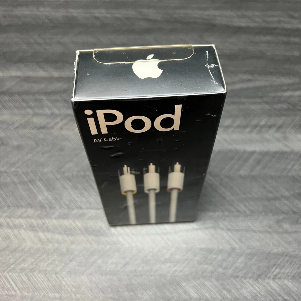 New Genuine Apple iPod AV RCA Photo Cable M9765G/B Original OEM - Factory Sealed - Image 2 of 4