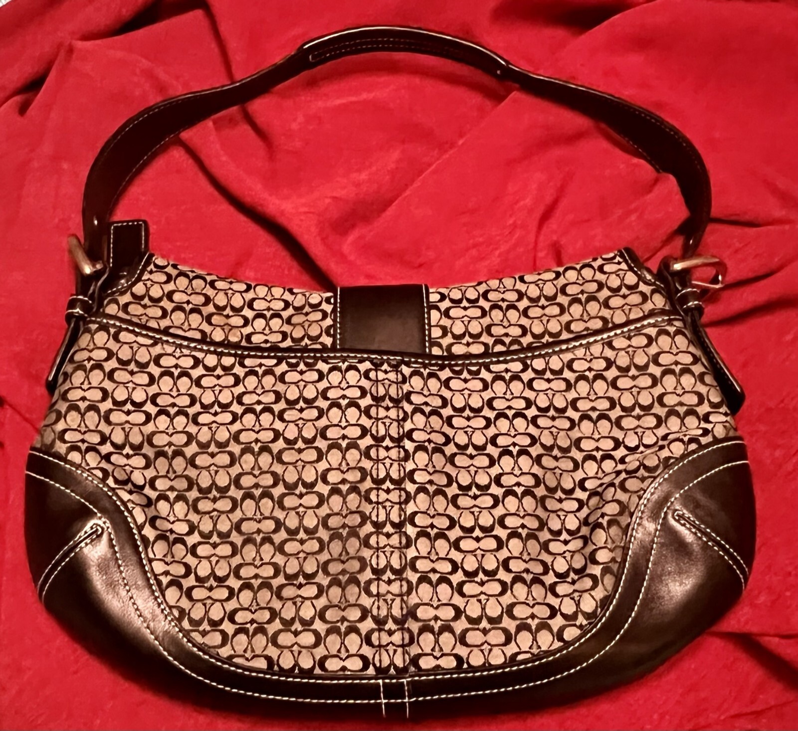 Coach Soho vintage shoulder bag classic monogram blac… Gem