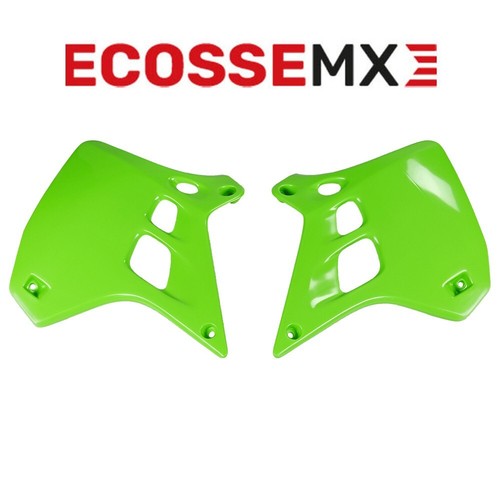 Kawasaki KX250 1990-1991 Palas Del Radiador Verde 2729 026 Evo