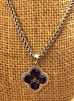 ECU East Carolina Pirates NC with Silver Logo Necklace by From the Heart 
