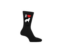 I Love Bernese Mountain Socks, Bernese Mountain Dog Owners Socks Novelty Gift