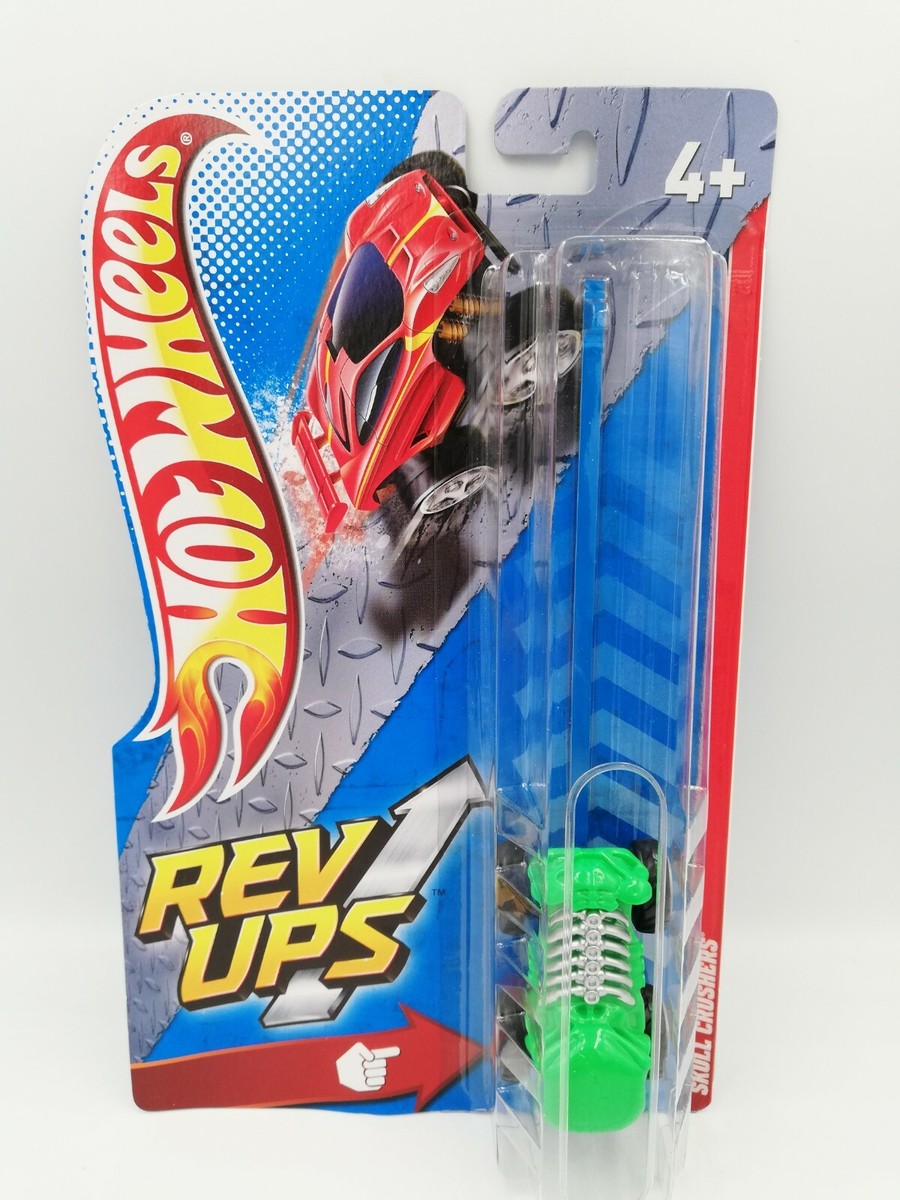 Hot Wheels Rev Ups Climbing Monster Truck 'Skull Crushers' HTF