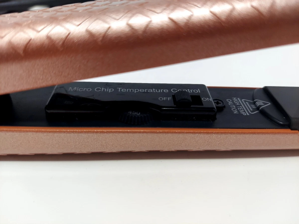 Hair rage flat top iron rose gold