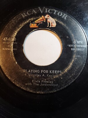 Elvis Presley - Playing For Keeps / Too Much RCA GOOD A1