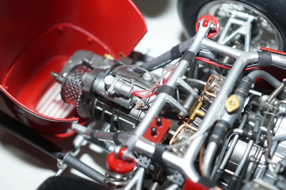 Ferrari F1 GP Formula 1 18 Racing Race Car Classic Hot Rod Custom Carousel Red - Image 4 of 4