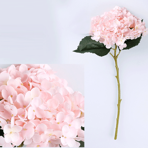 1x Artificial Hydrangea Flowers Bouquet for Wedding Home Party Table Room Decor - Picture 24 of 25